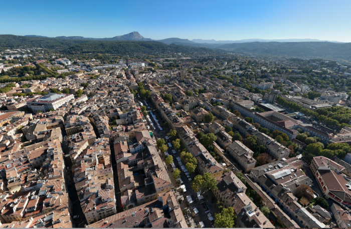 Aix Drone Cours Mirabeau © Drone-Pictures.com