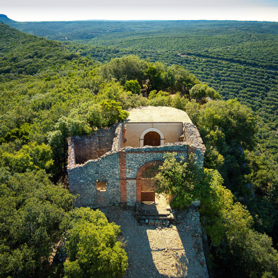 Saint-Saturnin chapel, Gard.