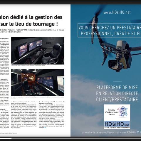 HOSIHO DRONE NETWORK FAIT SA PUB EN A4 !